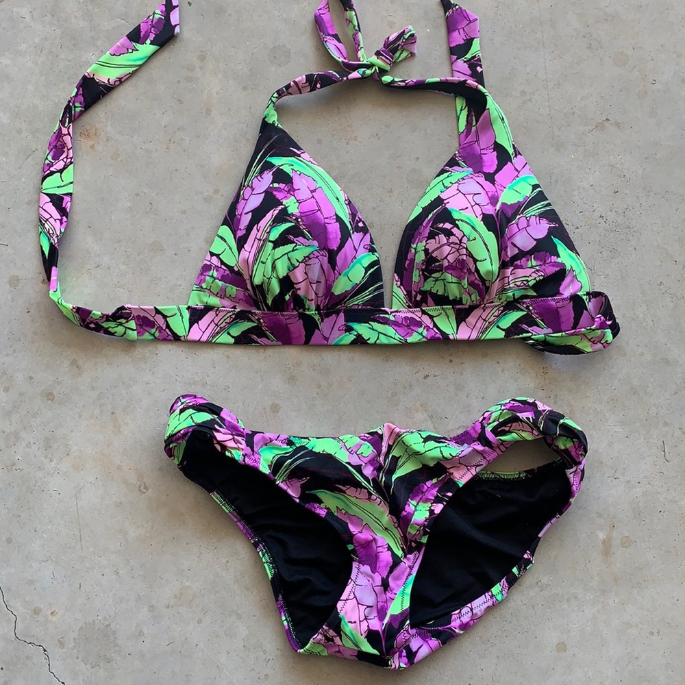 Victoria Secret Tropical Bikini - L top - M bottom